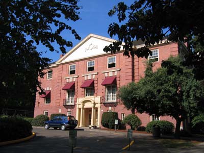 Outside of Gerlinger Hall
