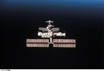 建設中の国際宇宙ステーション