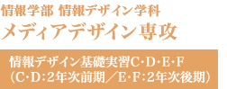 メディアデザイン専攻