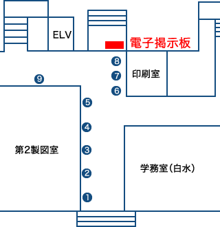 フロアマップ 4号館 1階